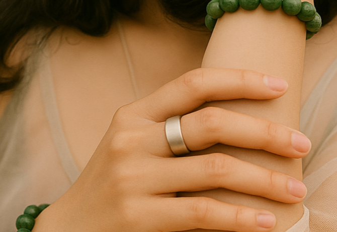 girl with ring