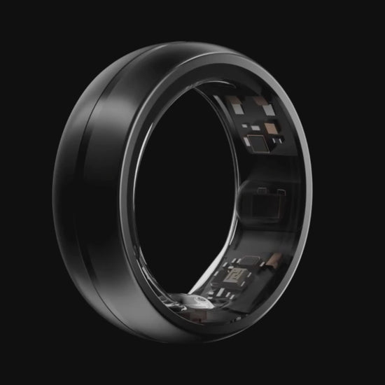 Black smart aura ring x moving around 